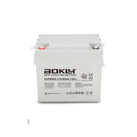 Aokly 6GFM55G 12V 55 Ah Gel