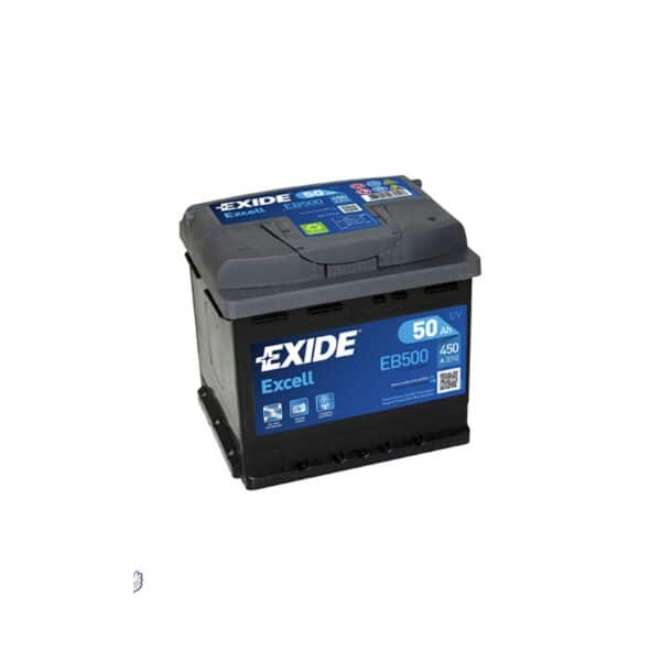 EXIDE EXCELL L1 EB500 12V 50Ah 450A Batterie voiture