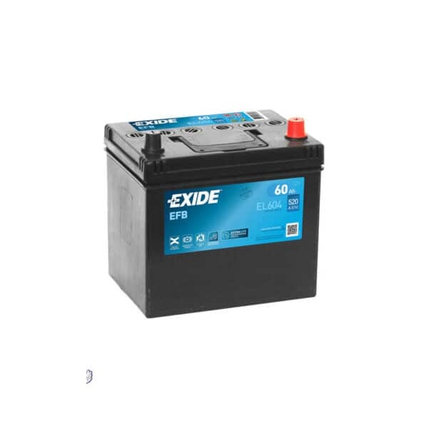 EXIDE EL604 D23 EFB START STOP 12V 60Ah 520A Batterie voiture