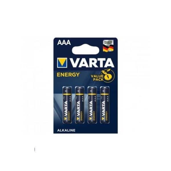 VARTA ENERGY 4 Piles AAA4 LR03 15V ALCALINE