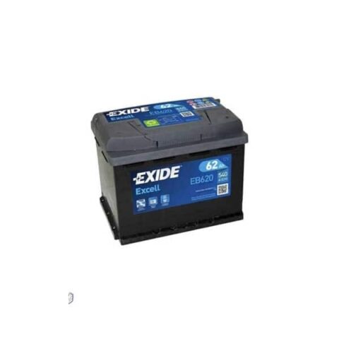 EXIDE EB620 L2 12 V 62 Ah, 540 A BATTERIE VOITURE